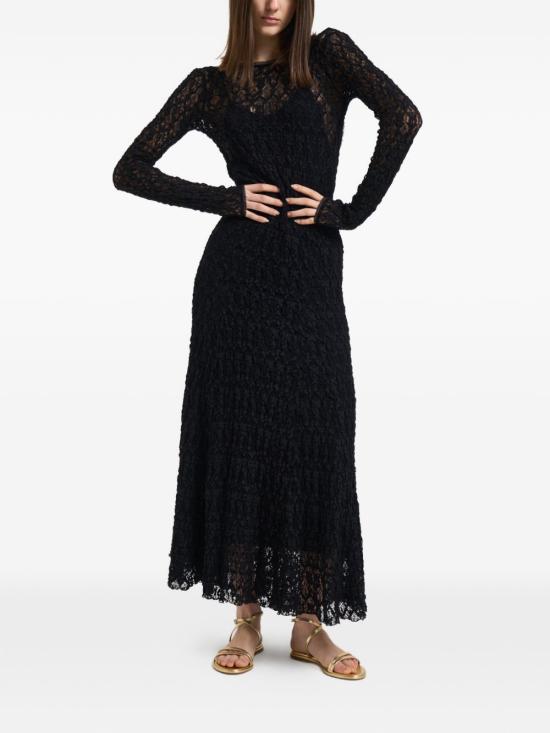 26SS 포르테포르테 롱 원피스 14896 MYDRESSNOIR Black - FORTE FORTE