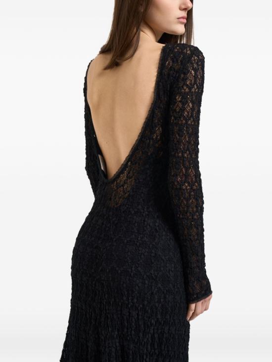 26SS 포르테포르테 롱 원피스 14896 MYDRESSNOIR Black - FORTE FORTE