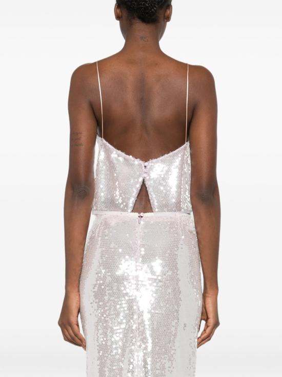 26SS 포르테포르테 민소매 티셔츠 14895 MYTOPCHARME Silver - FORTE FORTE