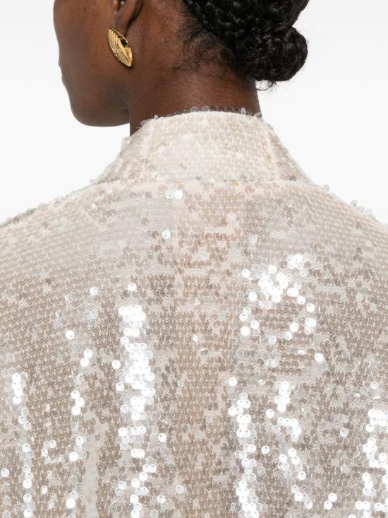 26SS 포르테포르테 코트 14949 MYCOATCRYSTAL White - FORTE FORTE