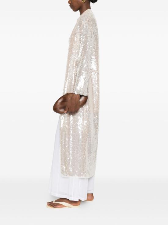 26SS 포르테포르테 코트 14949 MYCOATCRYSTAL White - FORTE FORTE