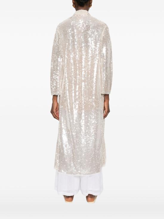 26SS 포르테포르테 코트 14949 MYCOATCRYSTAL White - FORTE FORTE