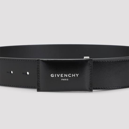 26SS 지방시 가죽 벨트 BK407MK21N 001 BLACK - GIVENCHY
