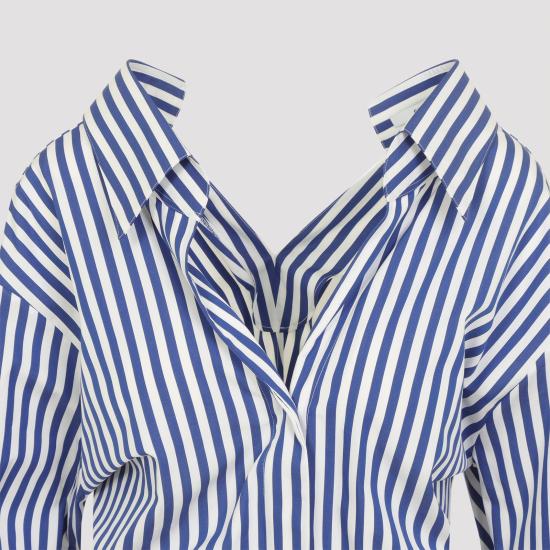 26SS 지방시 셔츠 BW61JH16CN 977 ELECTRIC BLUE WHITE - GIVENCHY