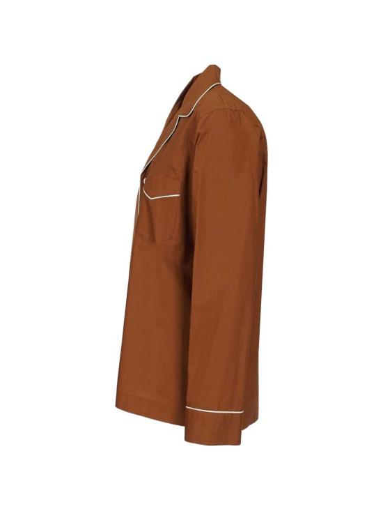 26SS 포르테포르테 셔츠 14832 MYSHIRTCHOCOLATE Brown - FORTE FORTE