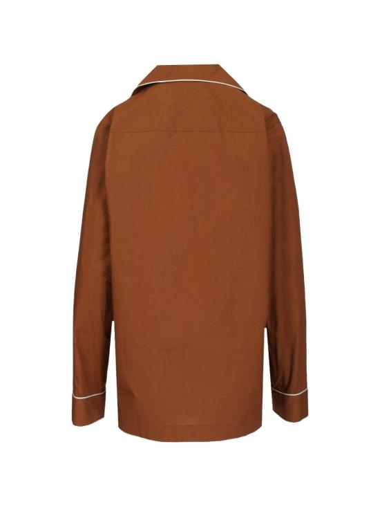 26SS 포르테포르테 셔츠 14832 MYSHIRTCHOCOLATE Brown - FORTE FORTE