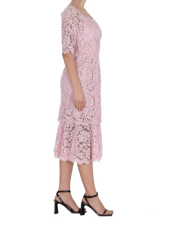  돌체앤가바나 미디 스커트 F6YM8THLMEAF0441 Pink - DOLCE & GABBANA