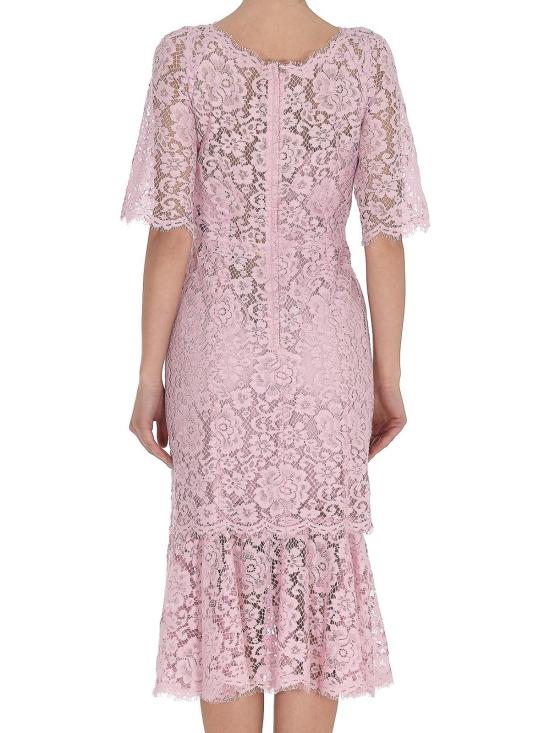  돌체앤가바나 미디 스커트 F6YM8THLMEAF0441 Pink - DOLCE & GABBANA