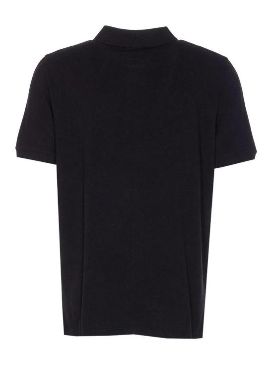 26SS 메종키츠네 폭스 헤드 레귤러 폴로 티셔츠 PM00209KP0002BLACK Black - MAISON KITSUNE