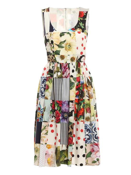  돌체앤가바나 미디 원피스 F6N0BTGDY45S9000 Multicolour