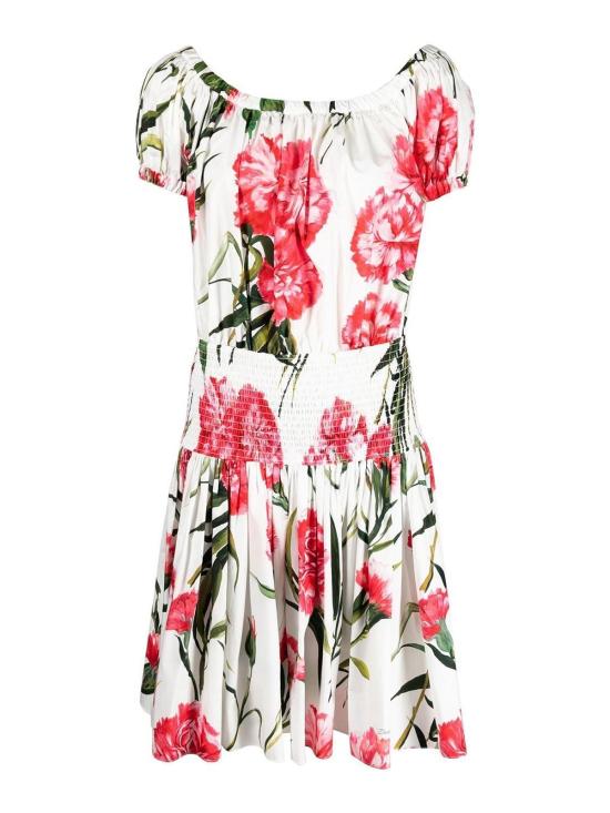  돌체앤가바나 미디 스커트 F6AGRTFSEHTHA3VL White