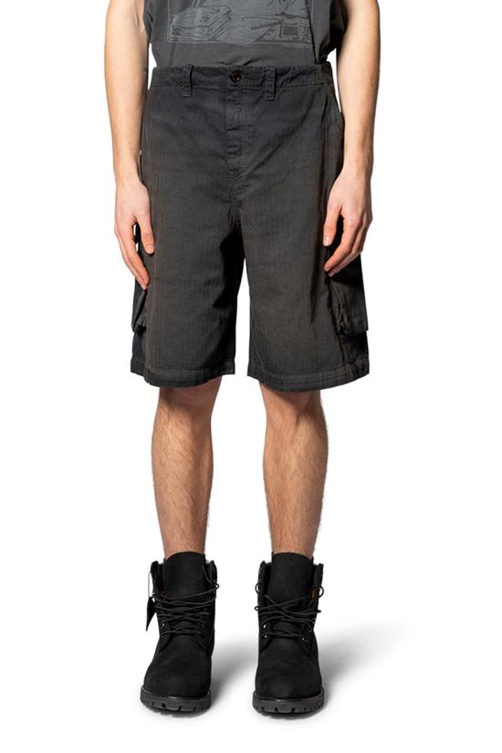 26SS 아워레가시 마운트 쇼츠 네뷸라 워시 정글 헤링본 M2264MSJH DARK GREY DOM