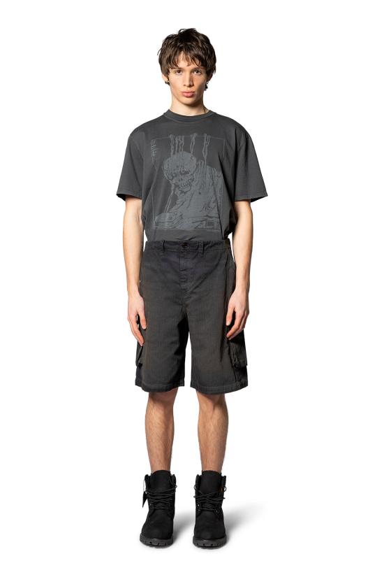 26SS 아워레가시 마운트 쇼츠 네뷸라 워시 정글 헤링본 M2264MSJH DARK GREY DOM - OUR LEGACY