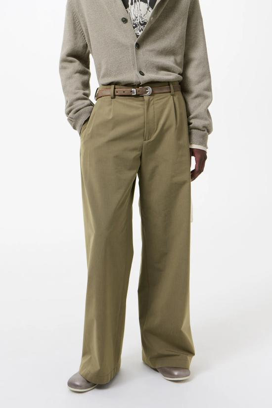 26SS 아워레가시 브릿지 치노 드라이 리프 밸런스 울코트 팬츠 M2264BDL DRY LEAF DOM - OUR LEGACY