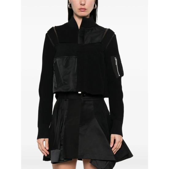 26SS 사카이 자켓 26 08452 001 BLACK - SACAI