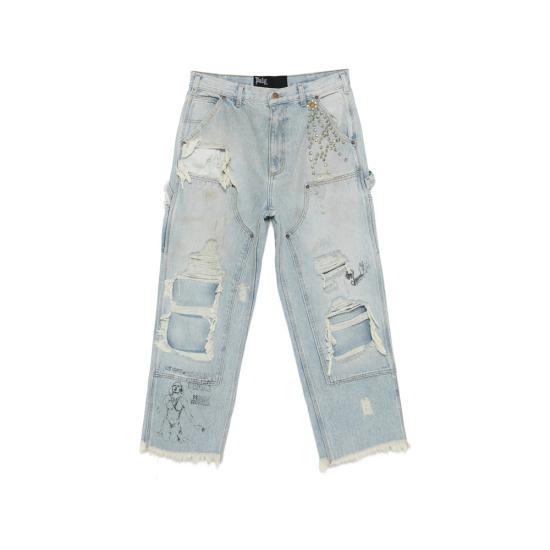 26SS 팔리 할리우드 데님 팬츠 5U004Q1010 DENIM BLUE