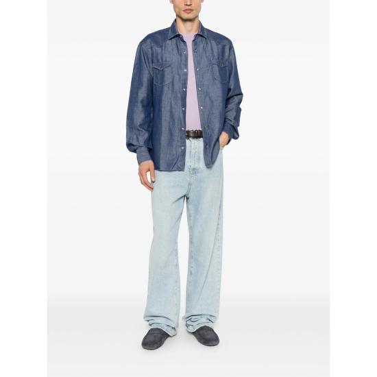 26SS 발바 긴팔 셔츠 54251 0001 BLUE - BARBA