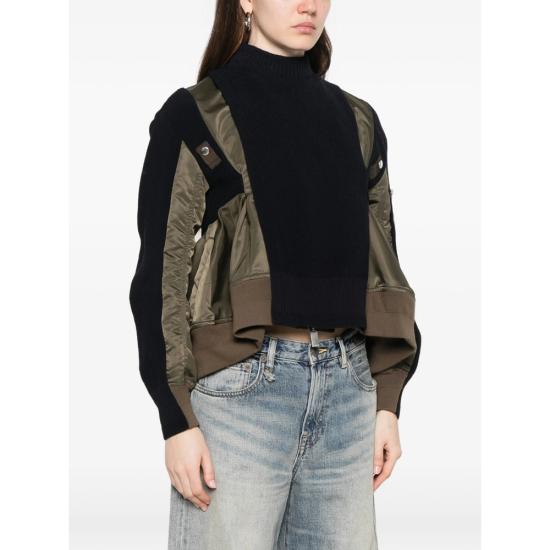 26SS 사카이 자켓 26 08451 532 BLACK GREEN - SACAI