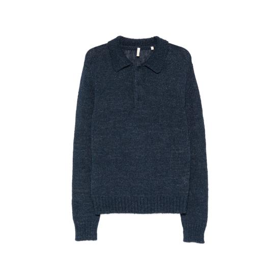 26SS 선플라워 폴로 티셔츠 3080 LINEN NAVY BLUE
