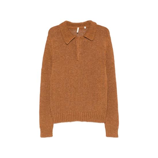 26SS 선플라워 폴로 티셔츠 3080 LINEN LGBRO BROWN