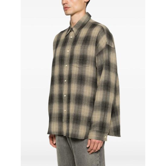 26SS 선플라워 긴팔 셔츠 1301 STABLE KHAKI NEUTRALS BLACK - SUNFLOWER