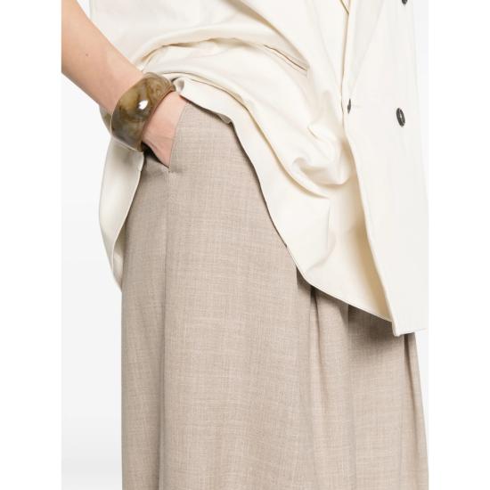 26SS 베르위치 팔라초 팬츠 IP184U NINA PLEAT BEIGE NEUTRALS - BERWICH