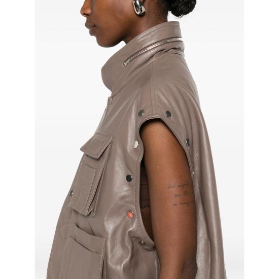 26SS 니콜로 파스콸레티 자켓 JO65 LEAN CPOQ BROTA BROWN NEUTRALS - NICCOLÒ PASQUALETTI