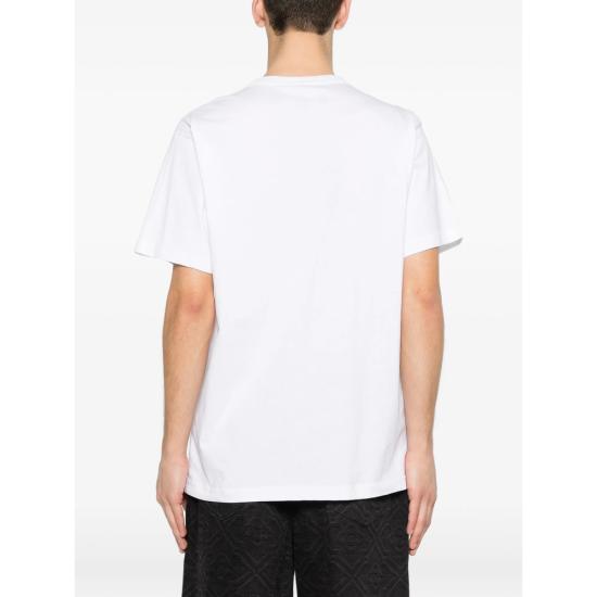 26SS 베르사체 반팔 티셔츠 80GAHE01 CJ00E 003 WHITE - VERSACE