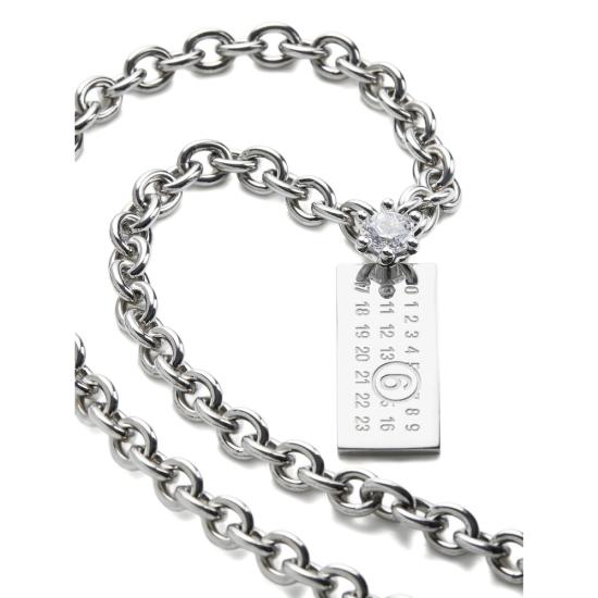26SS MM6 메종마르지엘라 목걸이/팬던트 P9162 SM7UU0124 951 SILVER - MM6 MAISON MARGIELA