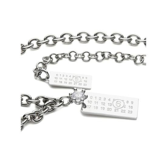 26SS MM6 메종마르지엘라 목걸이/팬던트 P9162 SM7UU0124 951 SILVER - MM6 MAISON MARGIELA