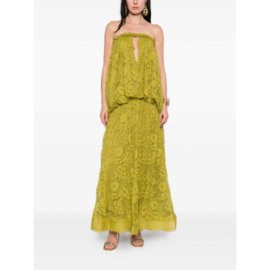 26SS 짐머만 미디 원피스 8744DS261 PISTA GREEN - ZIMMERMANN