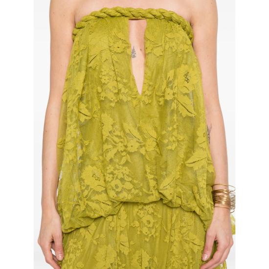 26SS 짐머만 미디 원피스 8744DS261 PISTA GREEN - ZIMMERMANN