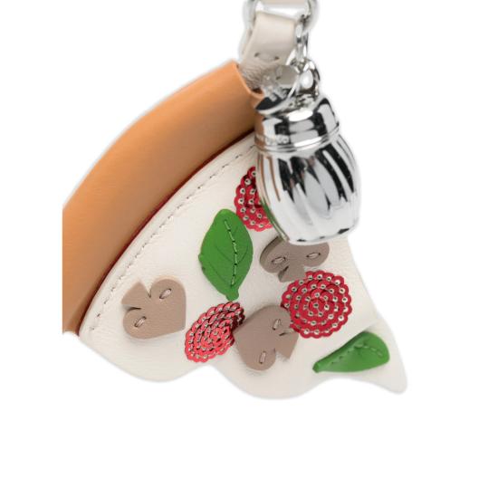 26SS 케이트 스페이드 키링 KN958 MULTI NEUTRALS BROWN - KATE SPADE