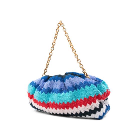 26SS 미소니 클러치/파우치 MI10062F 506 BLUE PURPLE - MISSONI