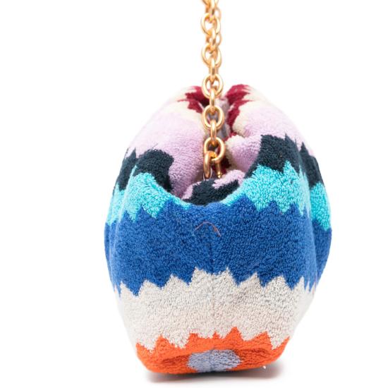 26SS 미소니 클러치/파우치 MI10062F 506 BLUE PURPLE - MISSONI