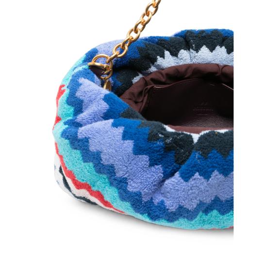 26SS 미소니 클러치/파우치 MI10062F 506 BLUE PURPLE - MISSONI