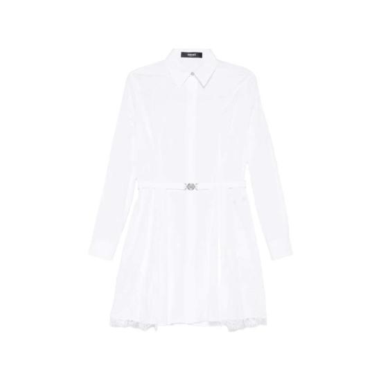  베르사체 숏 원피스 드레스 화이트