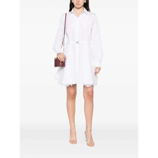  베르사체 숏 원피스 드레스 화이트 - VERSACE