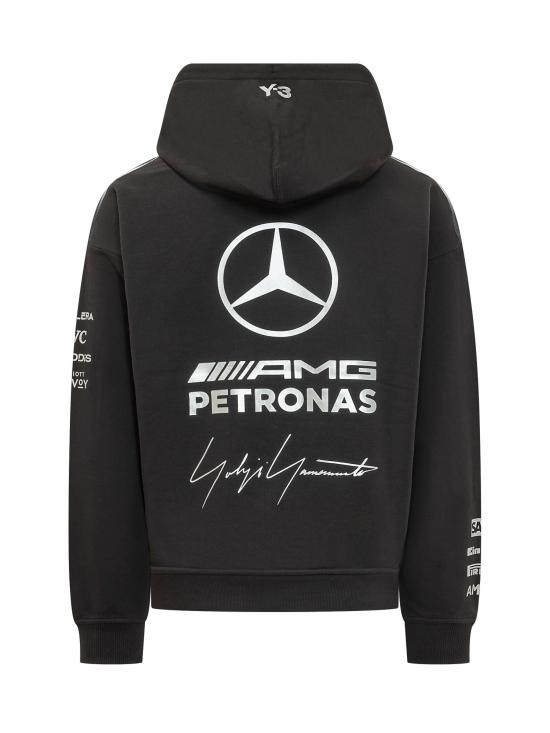 26SS Y-3 X MERCEDES AMG PETRONAS FORMULA ONE 긴팔 티셔츠 KR2392 BLACK - OTHER BRANDS
