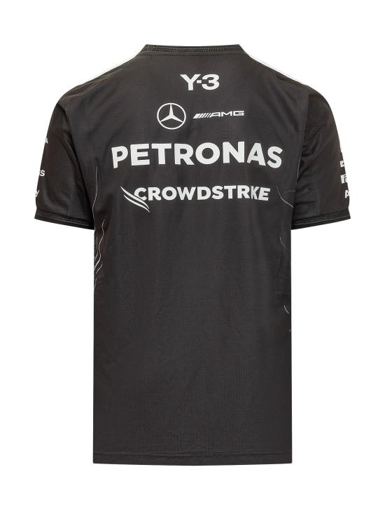 26SS Y-3 X MERCEDES AMG PETRONAS FORMULA ONE 반팔 티셔츠 KT2226 BLACK - OTHER BRANDS