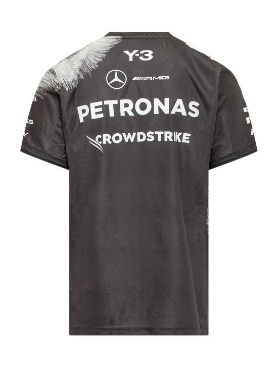26SS Y-3 X MERCEDES AMG PETRONAS FORMULA ONE 반팔 티셔츠 KQ9844 BLACK - OTHER BRANDS