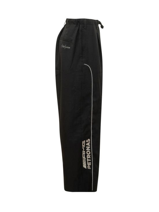 26SS Y-3 X MERCEDES AMG PETRONAS FORMULA ONE 스트레이트 팬츠 KR2343 BLACK - OTHER BRANDS