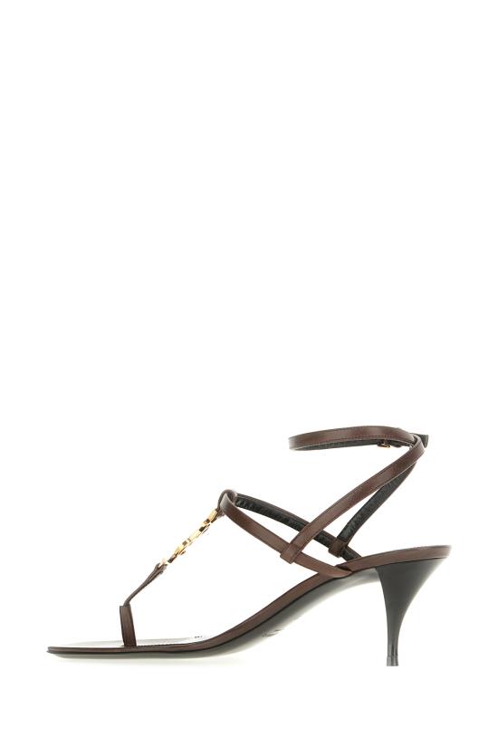 26SS 생로랑 샌들 86058625VAB 2128 PARIS BROWN - SAINT LAURENT