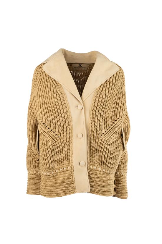 26SS 에르마노 설비노 자켓 D485D302IPUTK 61324 Naturale