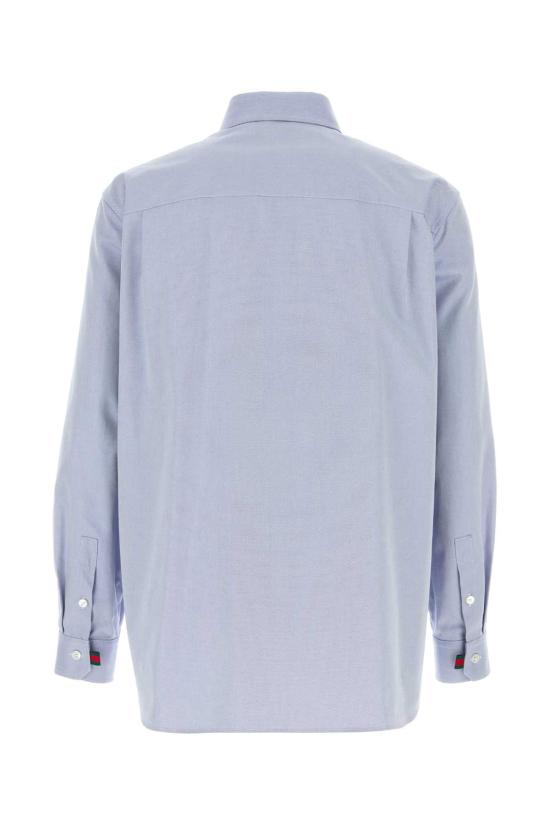 26SS 구찌 긴팔 셔츠 852704ZASM7 4910 Light Blue - GUCCI