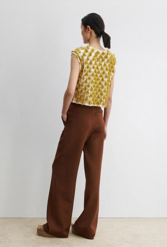  레이첼 코미 블라우스 해즐릿 탑크림 + 머스터드 - RACHEL COMEY