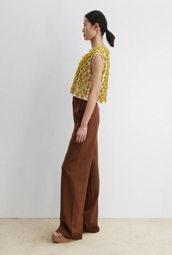  레이첼 코미 블라우스 해즐릿 탑크림 + 머스터드 - RACHEL COMEY