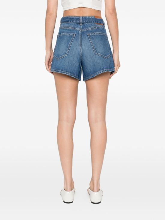 26SS 스포트막스 숏팬츠 12141022600 005 Blue - SPORTMAX