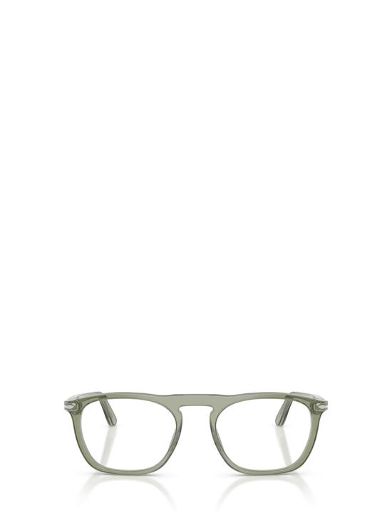 26FW 페르솔 안경 PO3391V 1226 TRANSPARENT GREEN