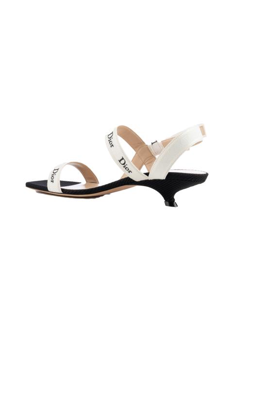 26SS 디올 드레스 슈즈 KCO537NVA S900 BIANCO NERO - DIOR